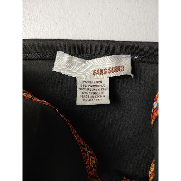 Strapless Maxi Dress Cutout Bohemian Print Summer Dress Size Medium - Picture 9 of 12